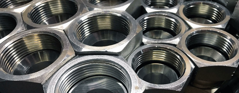 Hydraulic hose ends Male JIC Pulsar 3505 various sizes arranged in honeycomb pattern